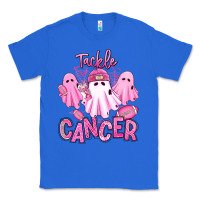 True Royal tackle cancer halloween ghosts american football Classic Tee - RanaPortraitStore