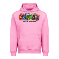 Fuchsia Pink autism awtizuhm noun Urban Hoodie - MaliasSmallBusiness