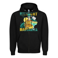 Black midnight margarita Zipper Hoodie - Zillion Design Studio
