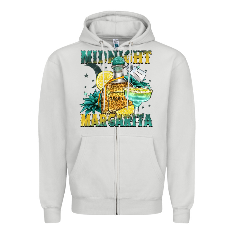Midnight Margarita Zipper Hoodie by Zillion Design Studio | Teevron