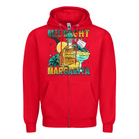 Red midnight margarita Zipper Hoodie - Zillion Design Studio