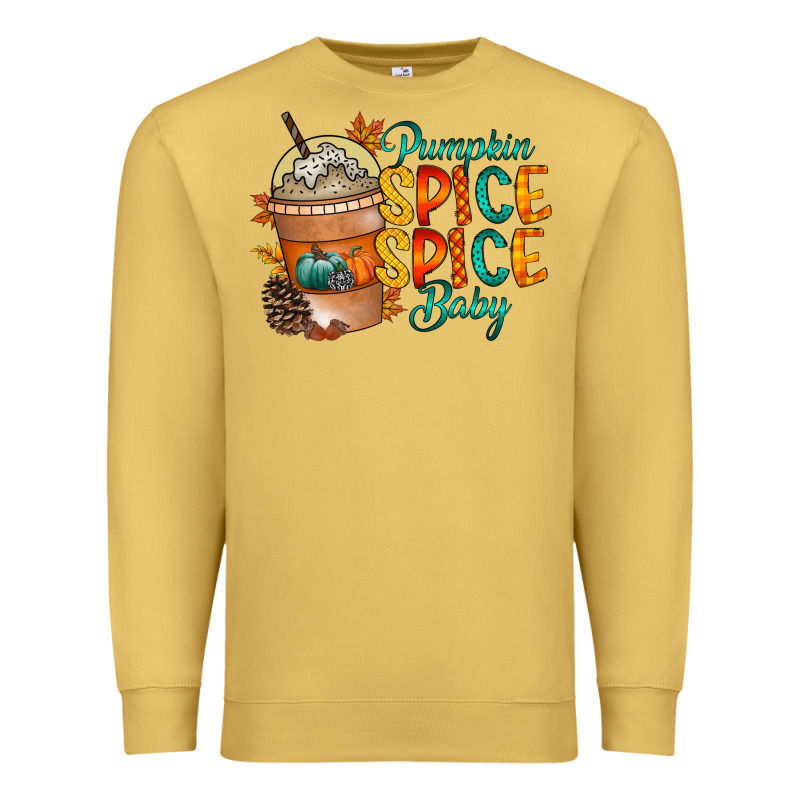 Pumpkin Spice Baby Premium Sweatshirt by RacoonDesign | Teevron