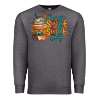 Charcoal Heather pumpkin spice baby Premium Sweatshirt - RacoonDesign