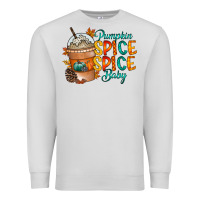 Dove Grey pumpkin spice baby Premium Sweatshirt - RacoonDesign