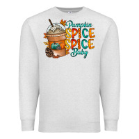 Oatmeal Heather pumpkin spice baby Premium Sweatshirt - RacoonDesign