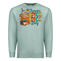 Seafoam pumpkin spice baby Premium Sweatshirt - RacoonDesign