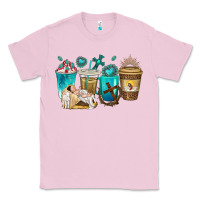 Bubblegum Pink jesus coffee cups Classic Tee - texasbilliewilder