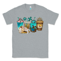 Heather Grey jesus coffee cups Classic Tee - texasbilliewilder