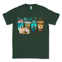 Sports Green jesus coffee cups Classic Tee - texasbilliewilder