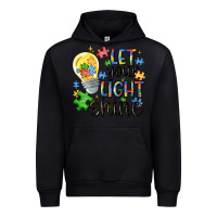 Black let your light shine Urban Hoodie - MaliasSmallBusiness