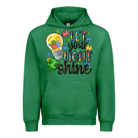 Emerald let your light shine Urban Hoodie - MaliasSmallBusiness