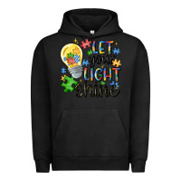 Pigment Black let your light shine Urban Hoodie - MaliasSmallBusiness