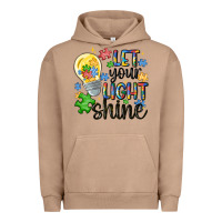 Pigment Burro let your light shine Urban Hoodie - MaliasSmallBusiness