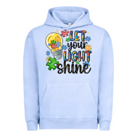 Pigment Grape Ice let your light shine Urban Hoodie - MaliasSmallBusiness