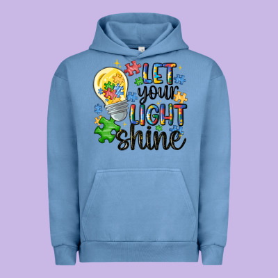 Let Your Light Shine Urban Hoodie Designed By Maliassmallbusiness