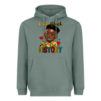 Sage i am black history black boy Heavyweight Hoodie - HRA Design Shop