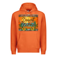 Carrot western desert darlin sunset serape leopard sunflowers mousepad Premium Hoodie - BarkalooDesign