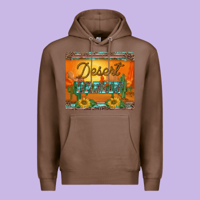 Western Desert Darlin Sunset Serape Leopard Sunflowers Mousepad Premium Hoodie Designed By Barkaloodesign