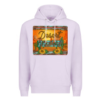 Lilac western desert darlin sunset serape leopard sunflowers mousepad Premium Hoodie - BarkalooDesign