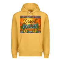 Mustard western desert darlin sunset serape leopard sunflowers mousepad Premium Hoodie - BarkalooDesign