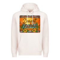 Pale Pink western desert darlin sunset serape leopard sunflowers mousepad Premium Hoodie - BarkalooDesign