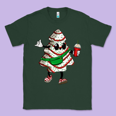 Classic Tee little debbie christmas tree cakes