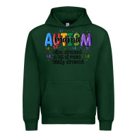 Forest Green autism mama Urban Hoodie - MaliasSmallBusiness