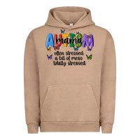 Pigment Burro autism mama Urban Hoodie - MaliasSmallBusiness