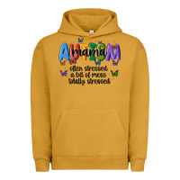Pigment Peanut Butter autism mama Urban Hoodie - MaliasSmallBusiness