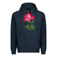 Navy Love At First Sight Rose Premium Hoodie - LillyAllenDesigns