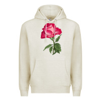 Oatmeal Heather Love At First Sight Rose Premium Hoodie - LillyAllenDesigns