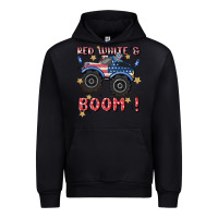Black 4th of july png, monster truck Urban Hoodie - MaliasSmallBusiness