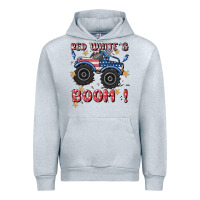 Heather Grey 4th of july png, monster truck Urban Hoodie - MaliasSmallBusiness