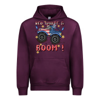 Mauve Wine 4th of july png, monster truck Urban Hoodie - MaliasSmallBusiness