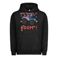 Pigment Black 4th of july png, monster truck Urban Hoodie - MaliasSmallBusiness