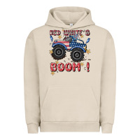 Pigment French Oak 4th of july png, monster truck Urban Hoodie - MaliasSmallBusiness