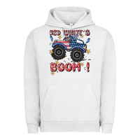 Pigment Lunar Rock 4th of july png, monster truck Urban Hoodie - MaliasSmallBusiness