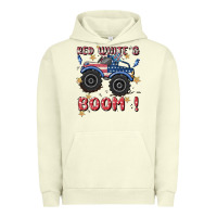 Pigment Pistachio 4th of july png, monster truck Urban Hoodie - MaliasSmallBusiness