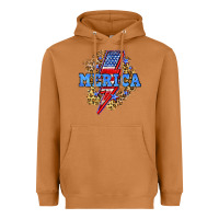 Meerkat Merica lightning bolt Heavyweight Hoodie - Neo Western