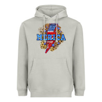 Moon Dust Merica lightning bolt Heavyweight Hoodie - Neo Western