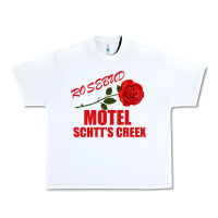 White rosebud  motel schtts creex Urban Heavy Tee - Bettercallsaul