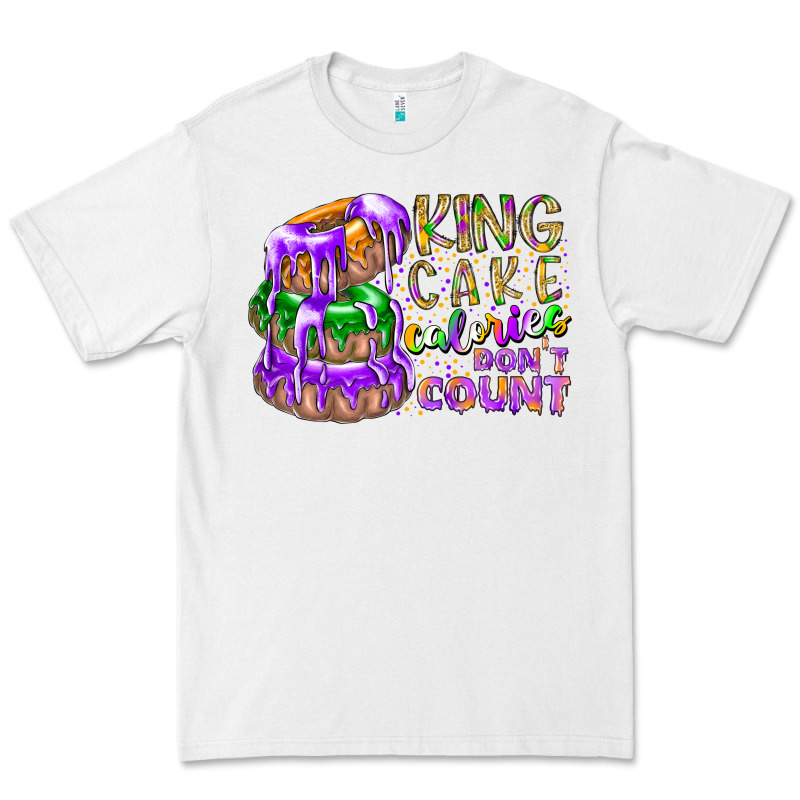 King Cake Calories Dont Count Premium Tee by RacoonDesign | Teevron