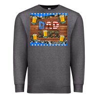 Charcoal Heather dad life with beers Premium Sweatshirt - HRA Design Shop