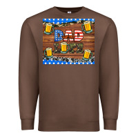 Chestnut dad life with beers Premium Sweatshirt - HRA Design Shop