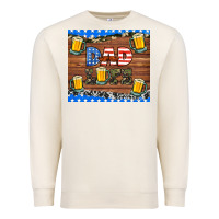 Sandshell dad life with beers Premium Sweatshirt - HRA Design Shop