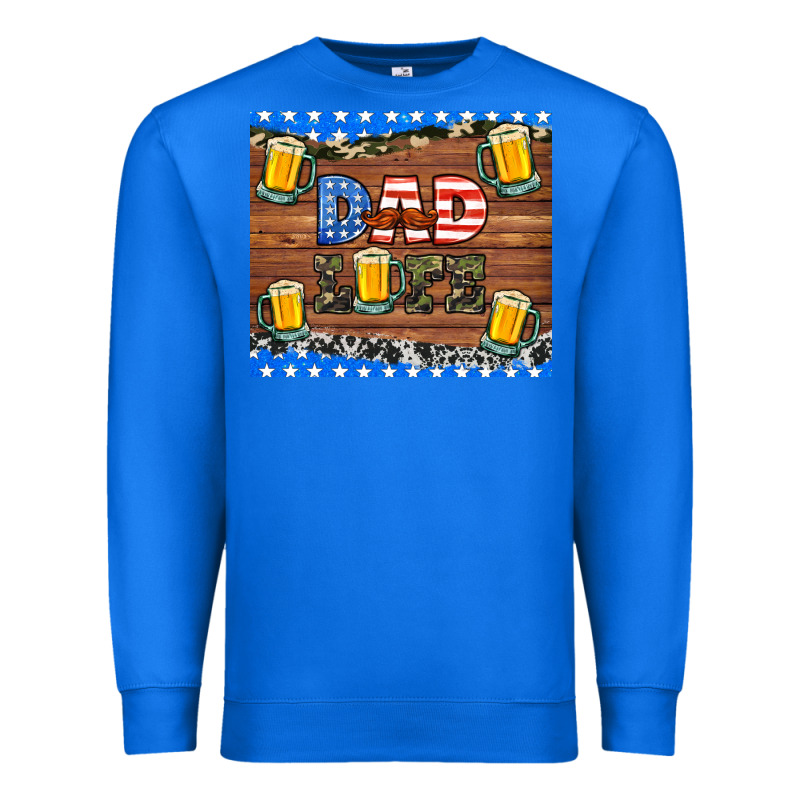 Dad Life With Beers Premium Sweatshirt by HRA Design Shop | Teevron