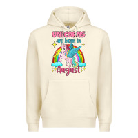 Sandshell unicorns are born in august Premium Hoodie - Jasminsmagicworld