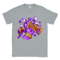 Heather Grey domestic violence afro girl sneakers Classic Tee - RanaPortraitStore