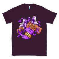 Plum domestic violence afro girl sneakers Classic Tee - RanaPortraitStore