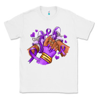 White domestic violence afro girl sneakers Classic Tee - RanaPortraitStore